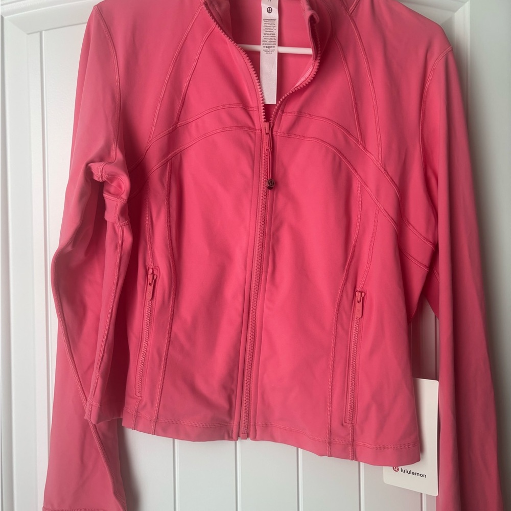 Lululemon Athletica Vibrant Pink Utility Jacket